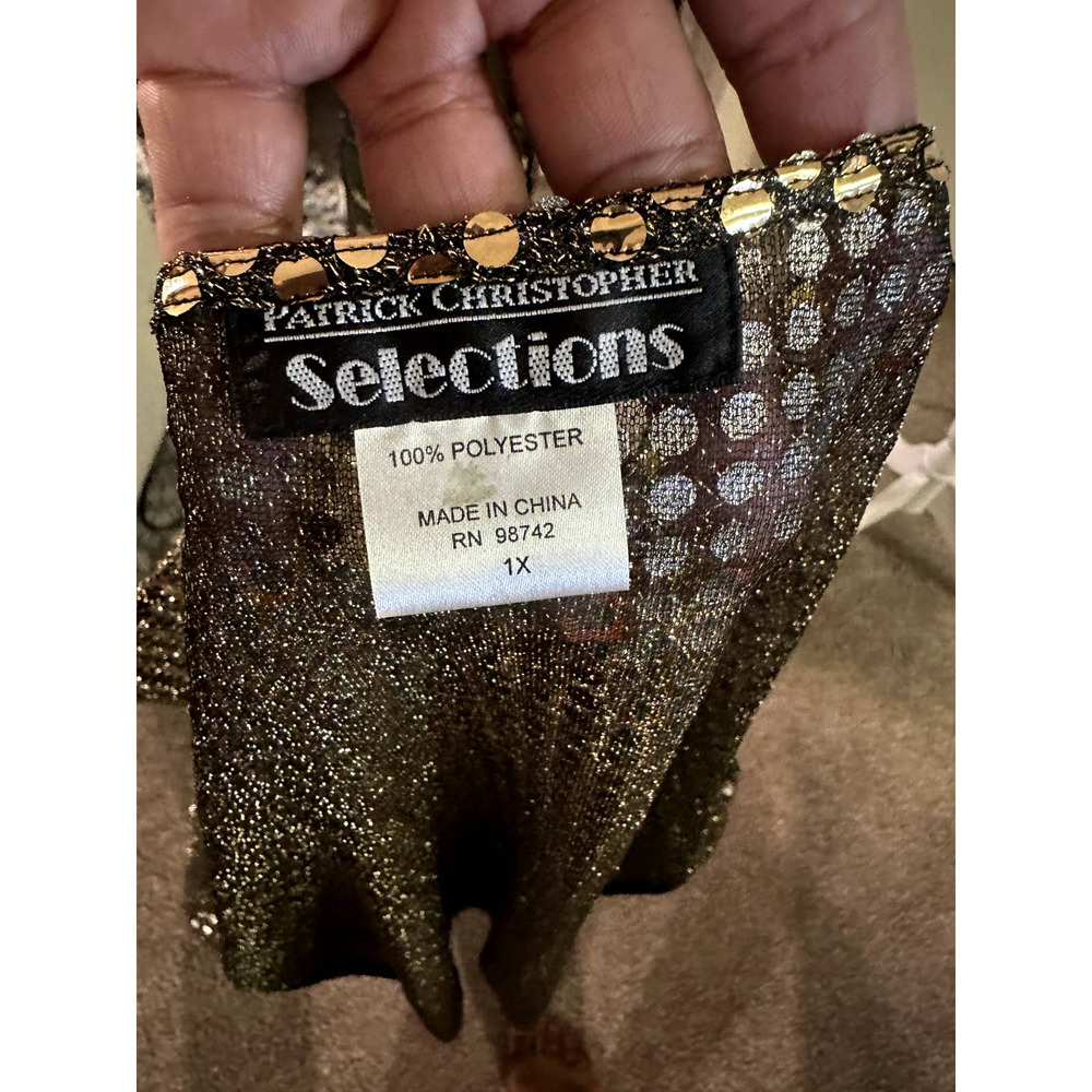 Sequence Jacket. Gold Shell Like Material. Great … - image 2
